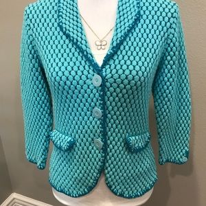 Caslon Three Button Sweater